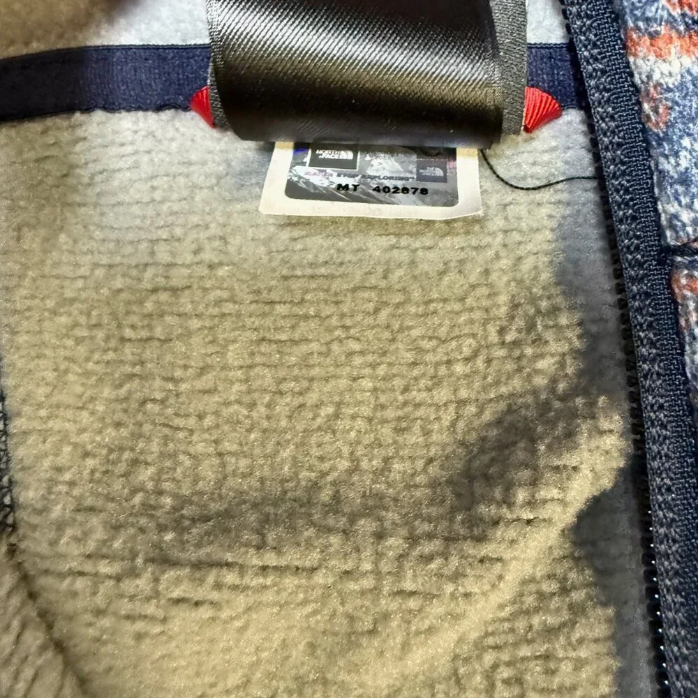 The North Face Gordon Lyons‎ 1/4 Zip Men’s M Fair Isle Cosmic Blue EUC